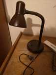 Lampa brązowa prl