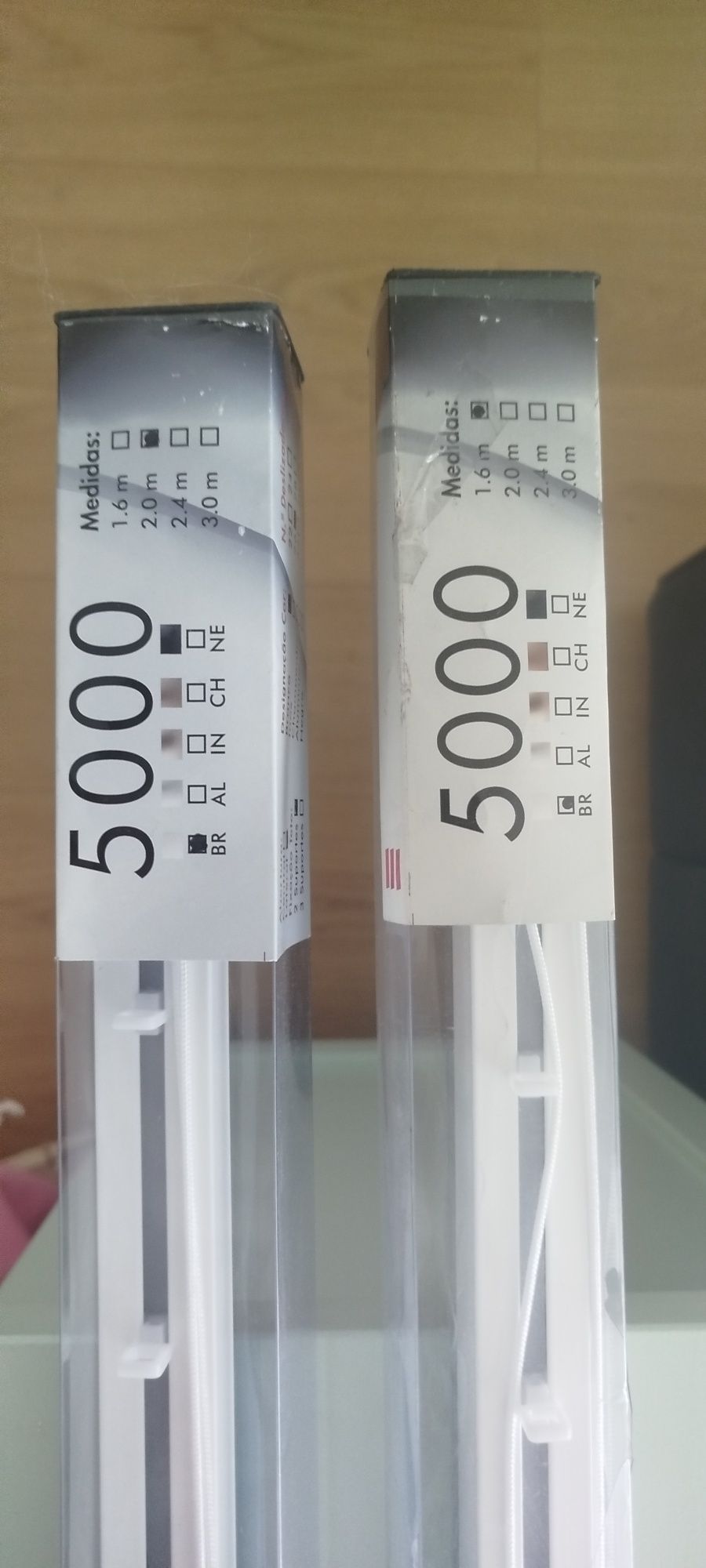 Calhas para cortinas NOVAS
