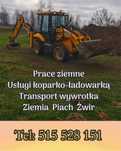 Usługi koparko-ładowarką, roboty ziemne, usługi koparką, wykopy, jcb