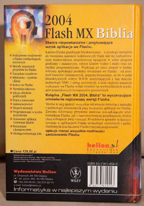 Flash MX 2004 Biblia Robert Reinhardt Snow Dowd