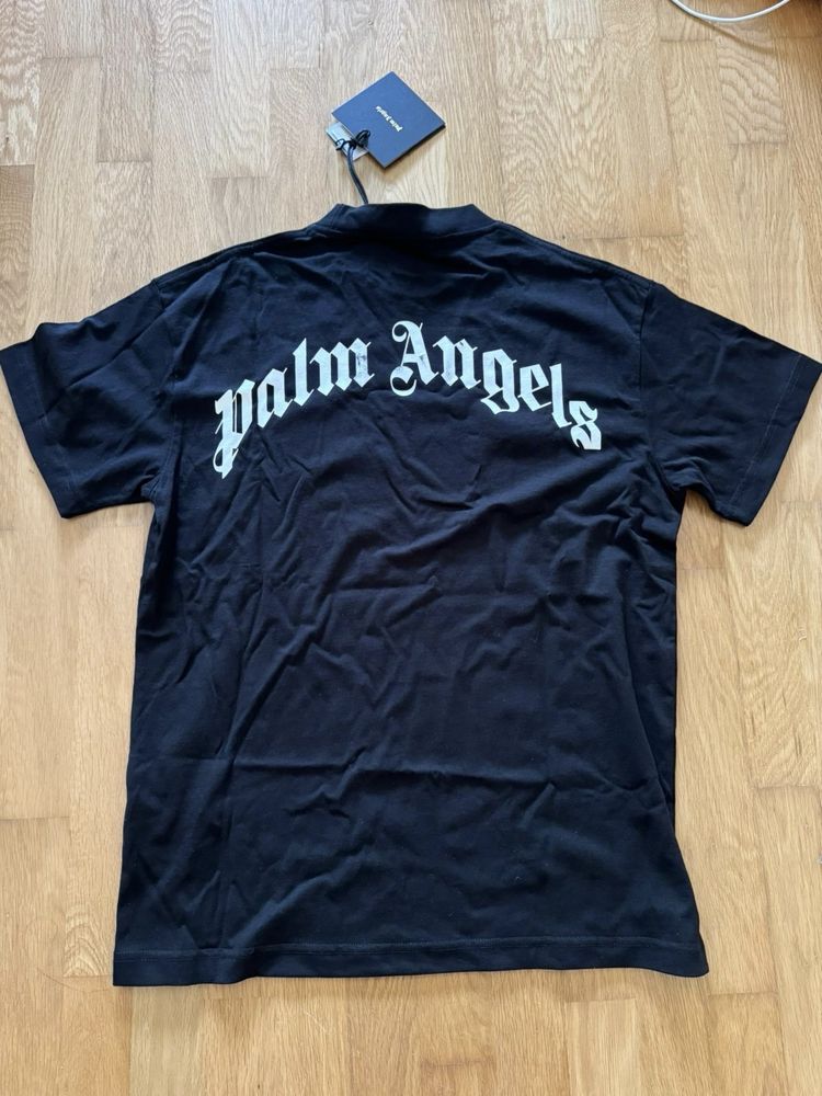 T-shirt Palm Angels preta tam. M nova