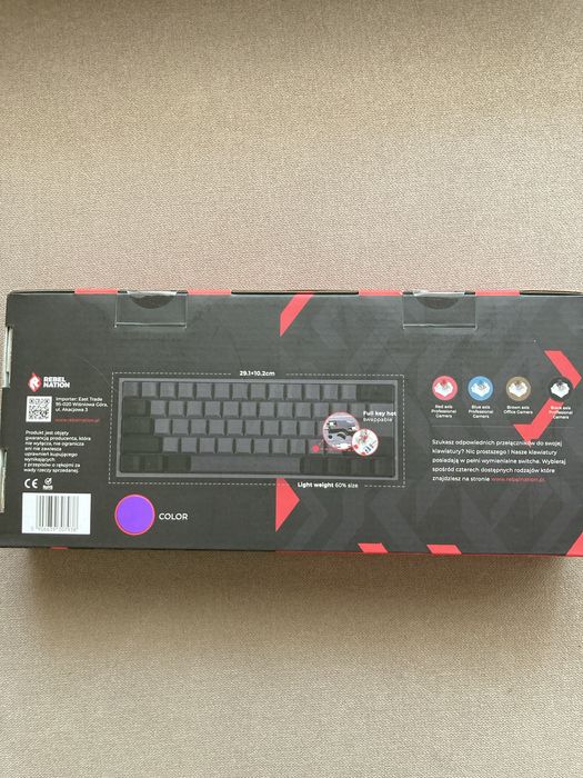 Klawiatura do komputera REBEL MINI PRO RGB
