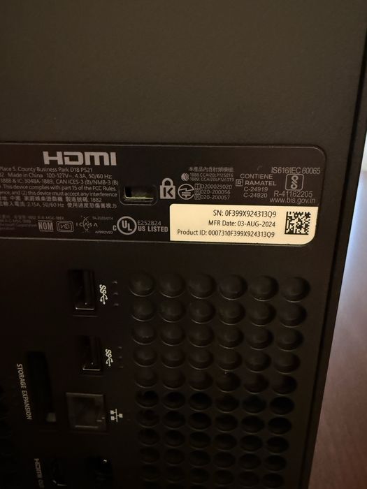 Microsoft Xbox Series X 2TB Galaxy Black