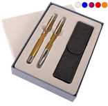 Pióro + długopis Elegant w etui ES Cresco pudełko,