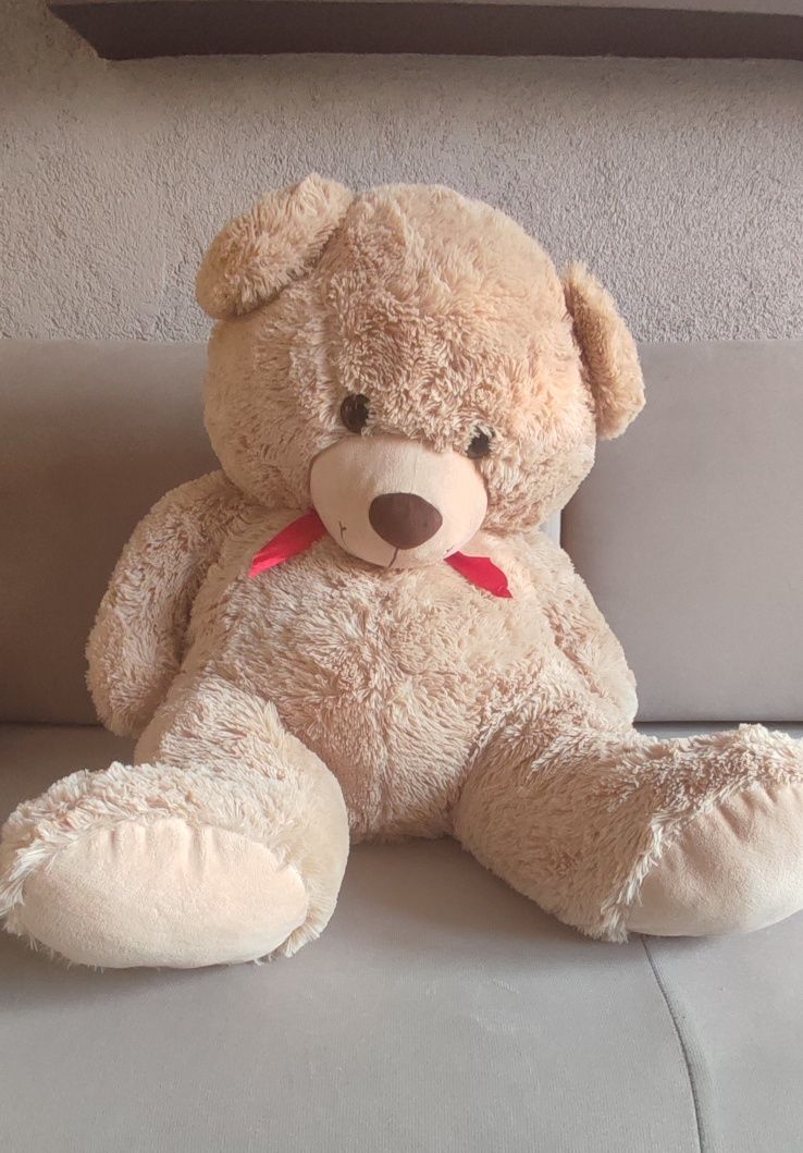 Piękny DUŻY miś ponad 60 cm-90cm/ok70cm. Idealny na prezent.