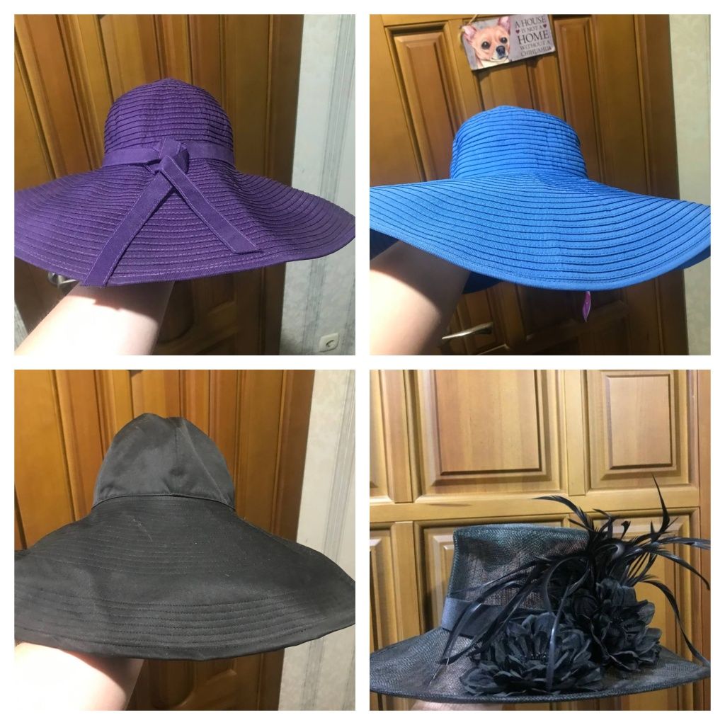 Шляпа капелюх шляпка пляжная
