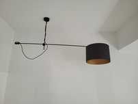 Asymetryczna lampa na wysięgniku VIPER BLACK 6641 q
