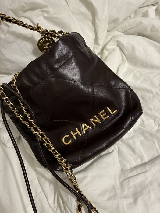 Torebkaa chanel skóra naturalna mała