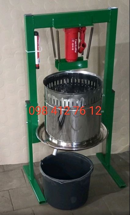 Пресс для сока на 15 л с гидравлическим домкратом