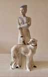 *Royal Doulton Kolekcjnerska Figurka Porcelanowa Dama Pies Lalka