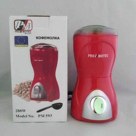 Нова кофемолка Promotec PM-593 подрібнювач 280W ціна 410 грн