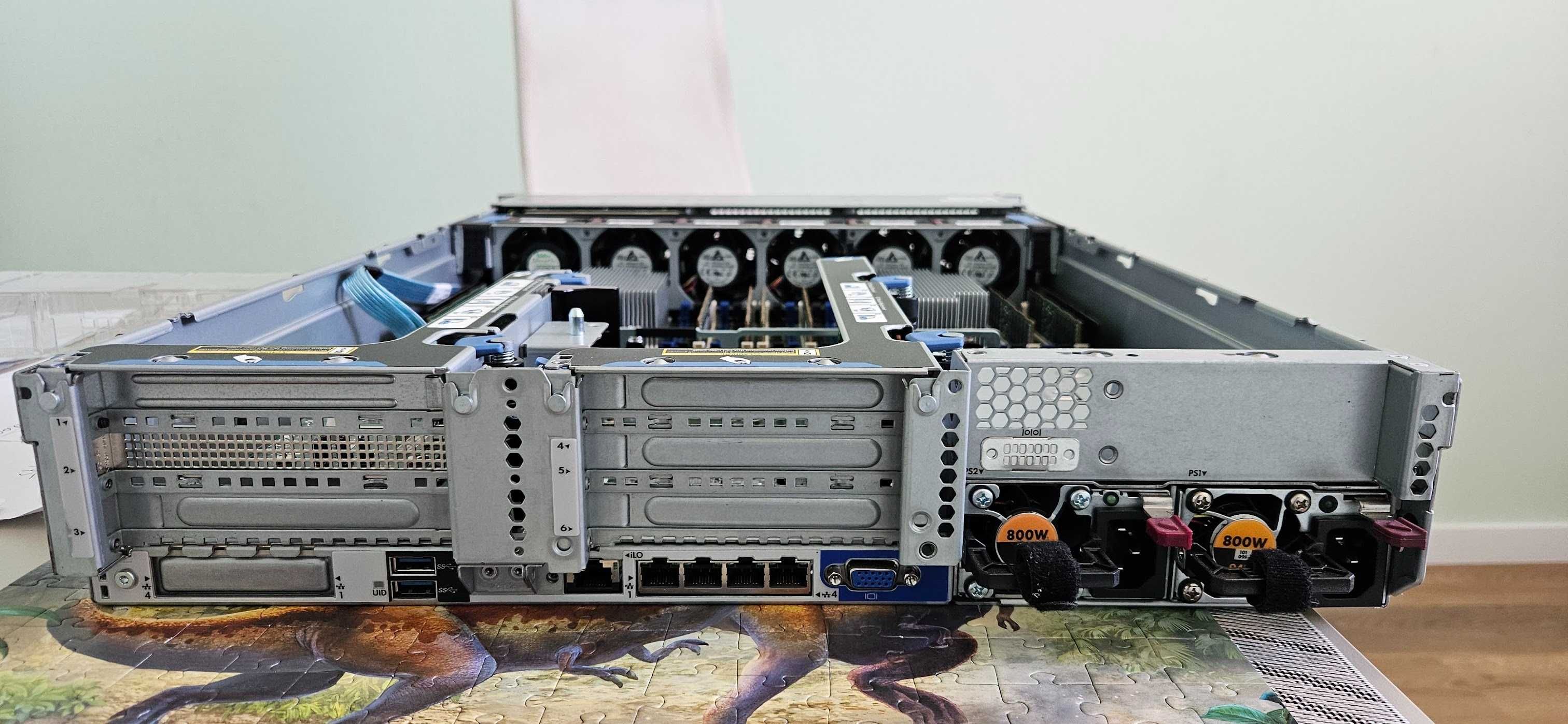 HP DL380 Gen9 | 2× E5‑2678 v3 | 128GB DDR4 | Ідеальний стан