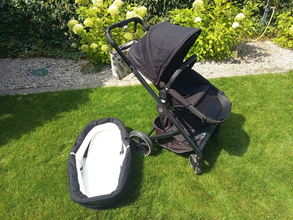 Balios S wózek cybex spacerowka plus gondola 2w1 ładny czarny