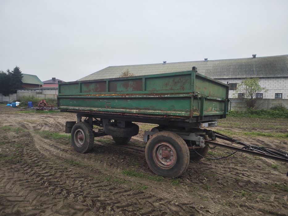 Przyczepa rolnicza Hl6011 HW6011 wywrotka dwie strony