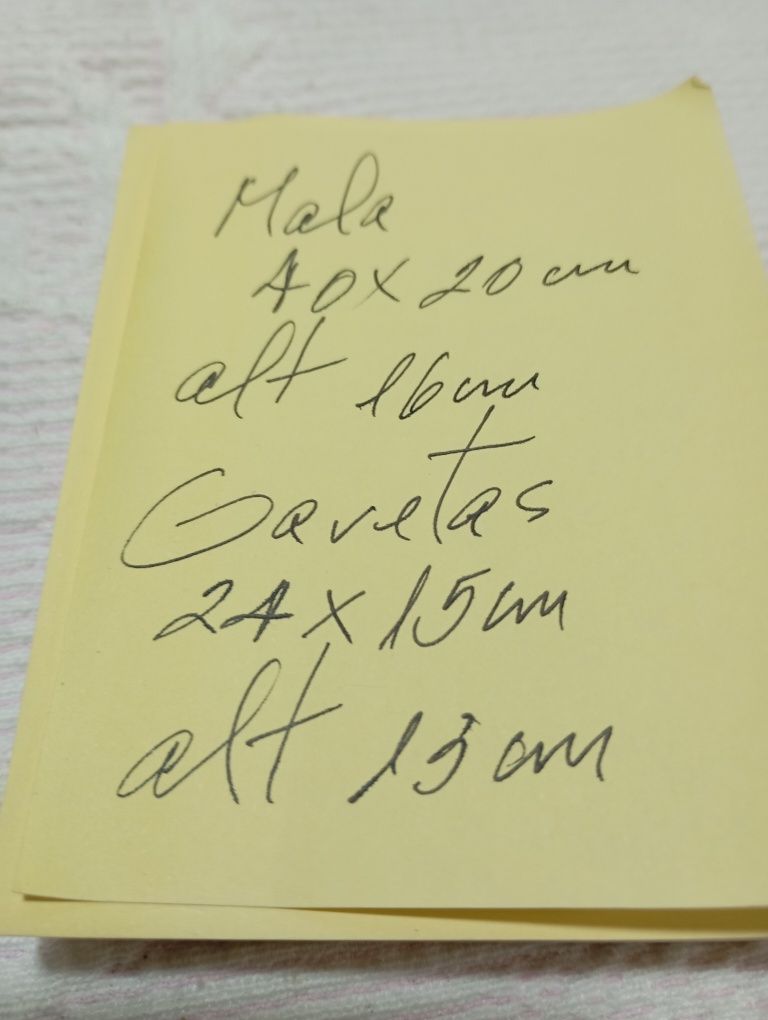 Malas ferramentas e gavetas