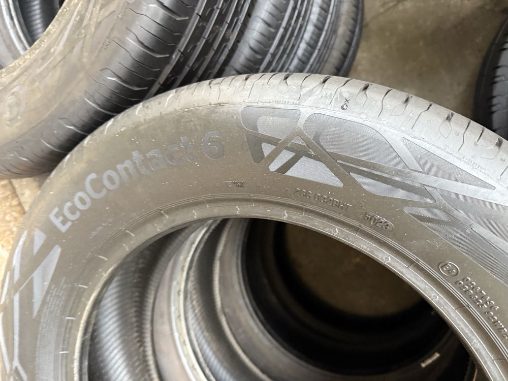 Opony letnie 215/60/17 continental ecocontact 6 4szt super stan