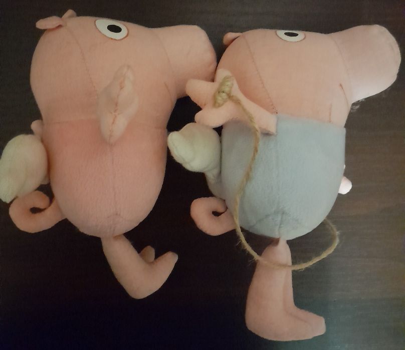 М'які іграшки Черепашка,Ведмедик,Свинка Пепа