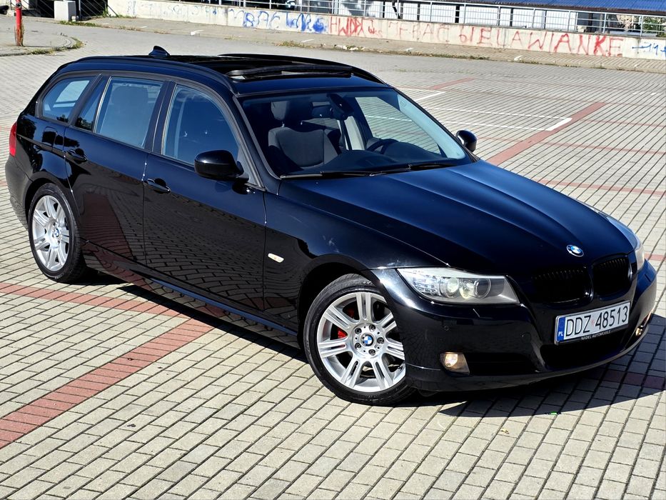 BMW 3 E91 2.0d Lift Bixenony Panorama Dach Nawigacja Alu M-Pakiet 12r