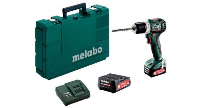 Berbequim - Aparafusadora Sem Fio 12 Volt METABO PowerMaxx BS 12