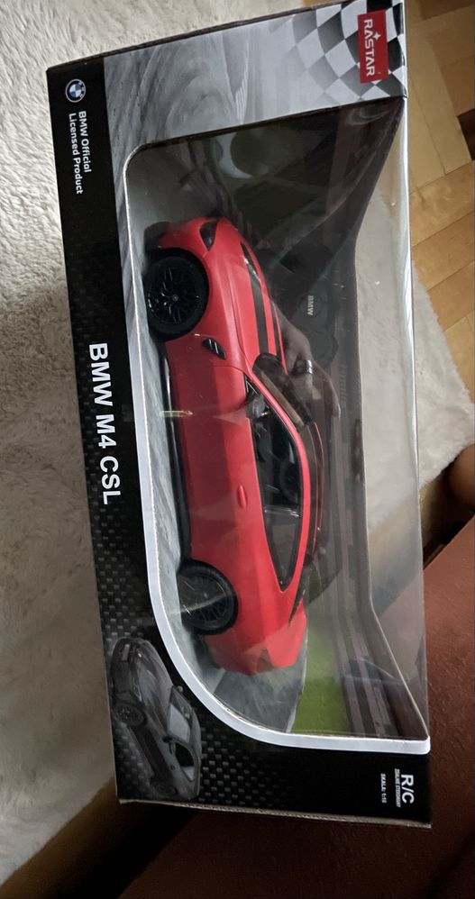 BMW M4 CSL auto w skali 1:16 zdalnie sterowane