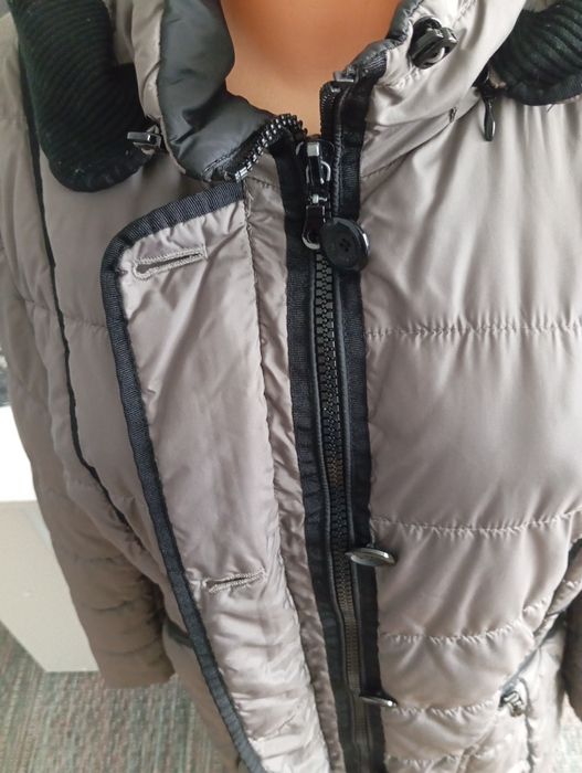 Płaszcz damski pikowany