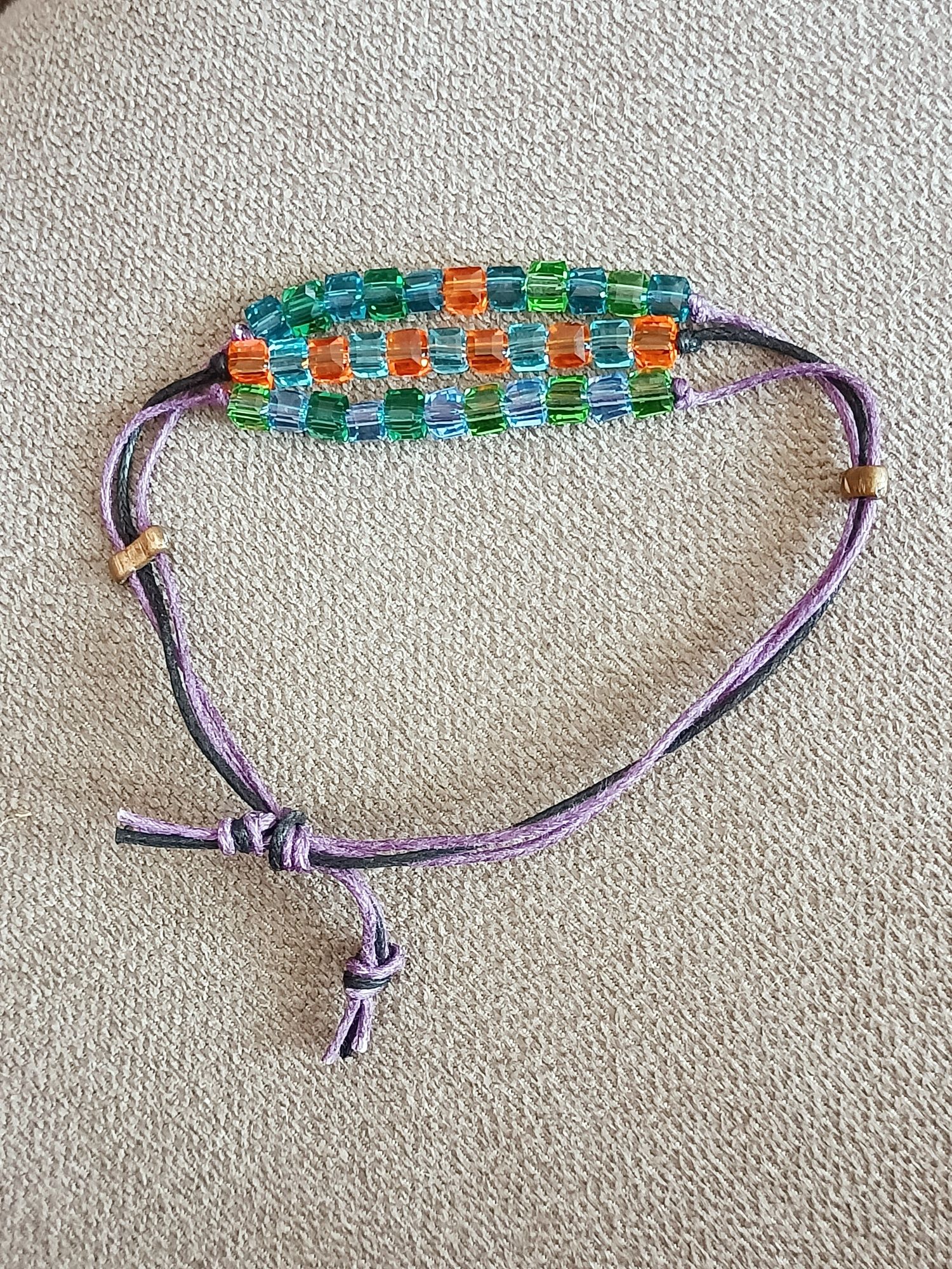Pulseira única vidro