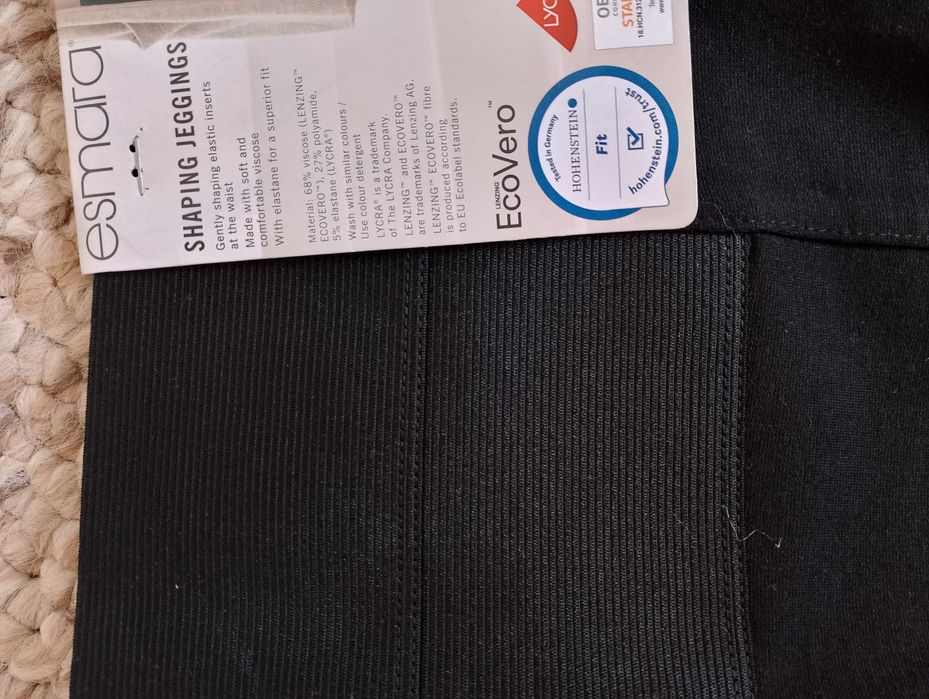 Leginsy czarne roz. 52 Lycra