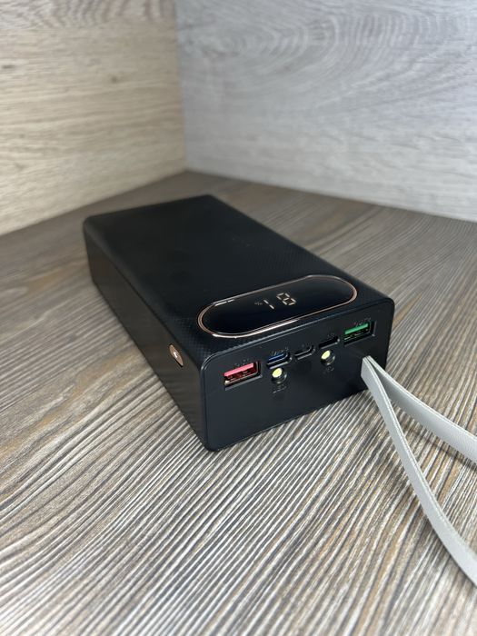 PowerBank 40000 mah 22,5W QC/PD реальна ємкість, Повербанк швидка заря