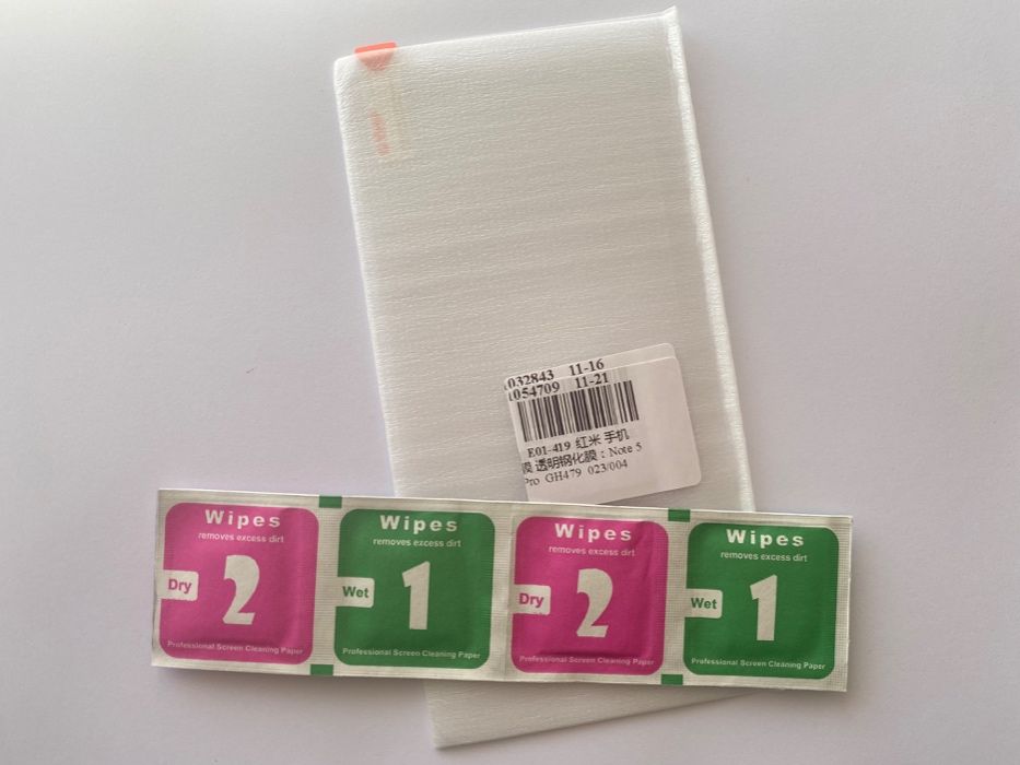 Vidro protetor - iPhone 11 / XR / Xiaomi Note 5 / 5 Pro / Samsung A34