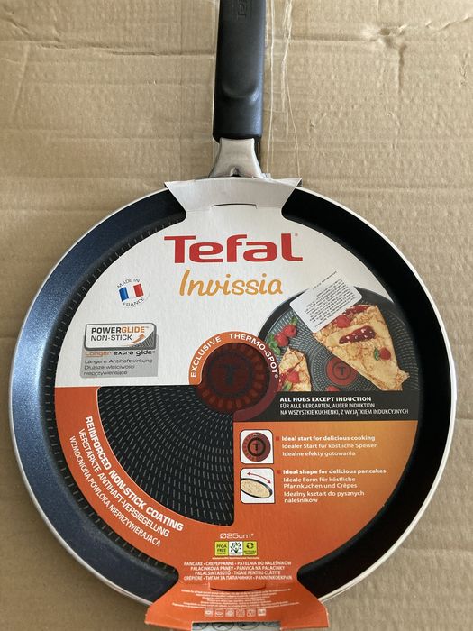 Сковорідка для млинців Тефаль Invissia 25 см
