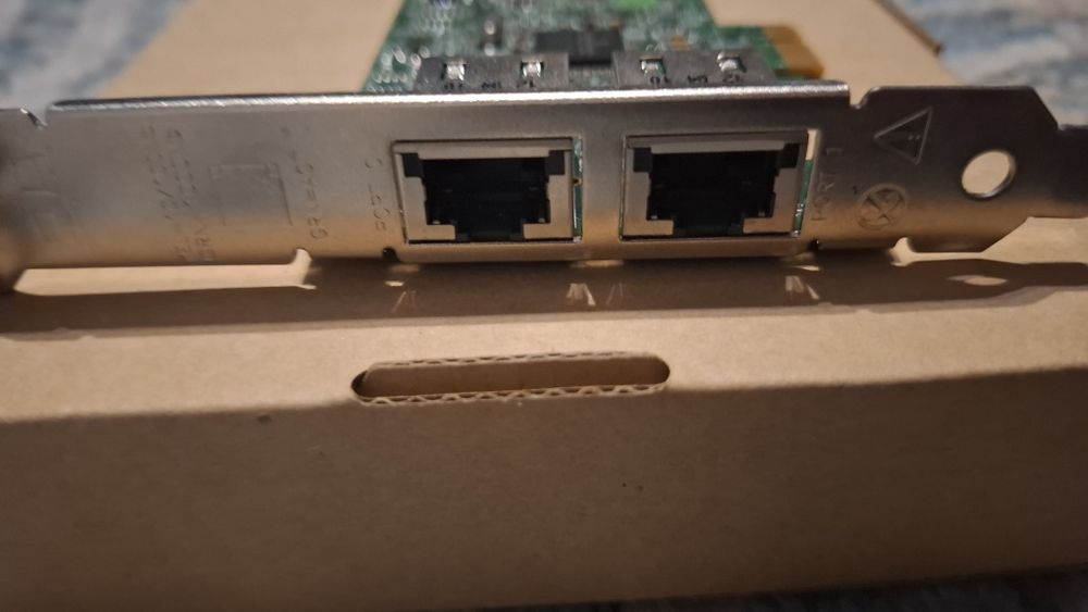 Karta sieciowa 2x1Gbps Broadcomm Ethernet