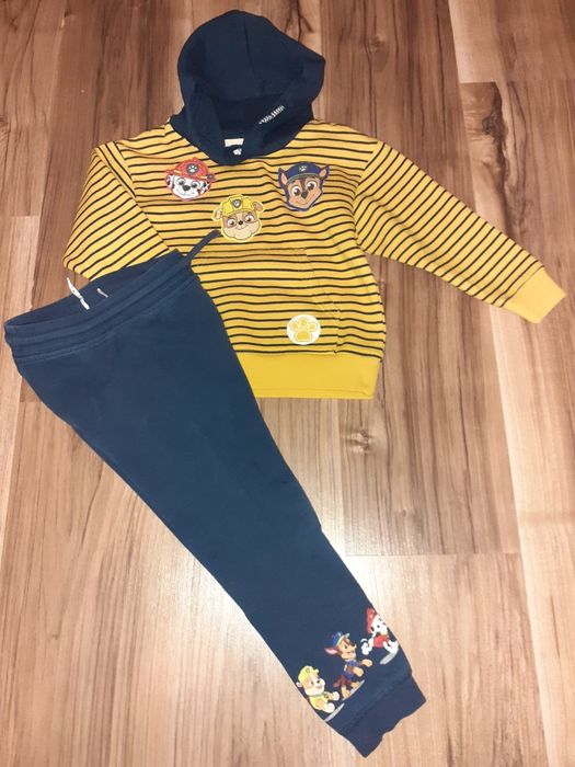 Bluza z kapturem i spodnie dresowe Psi Patrol 110 Cool Club