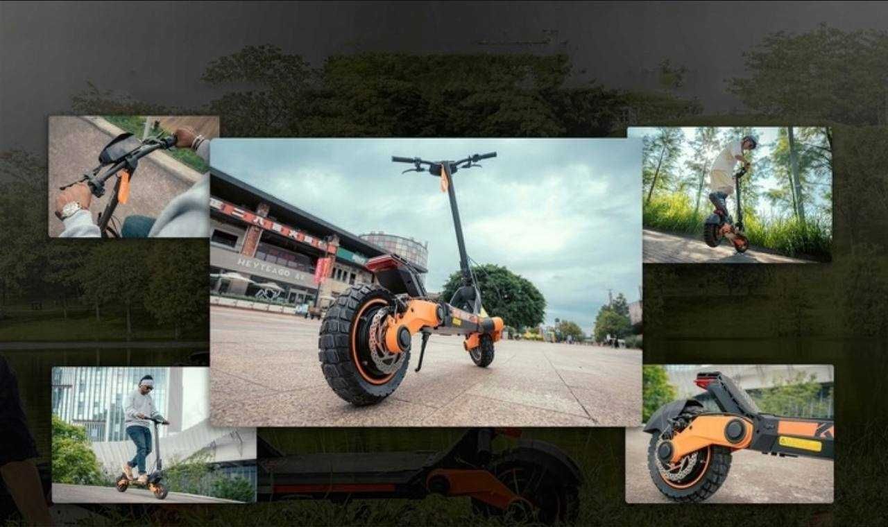 Kukirin G3 Składane pojazdy elektryczne 52V 18AH 1200W 50km/h 63KM 10"