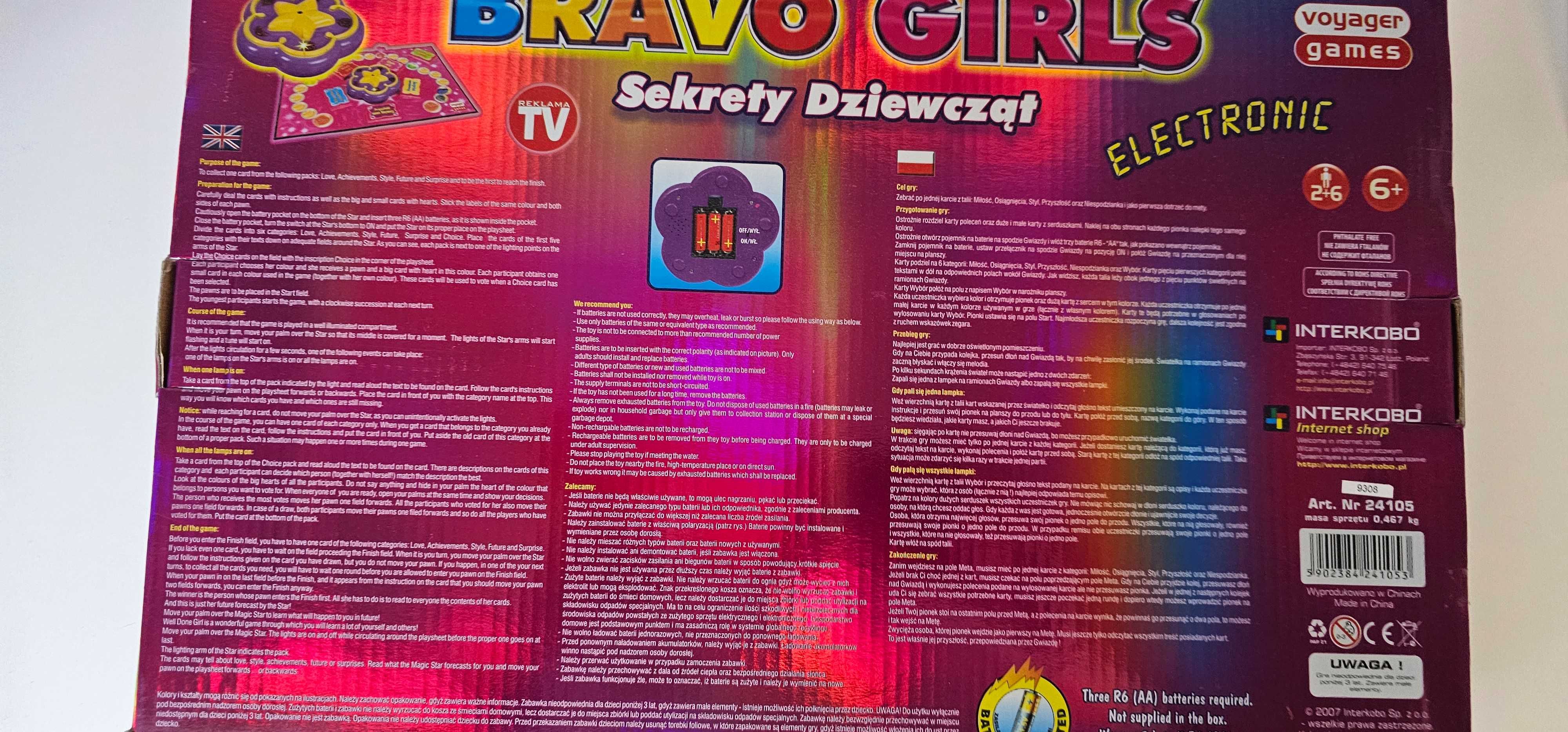 Gra Bravo Girls Sekrety Dziewcząt elektroniczna