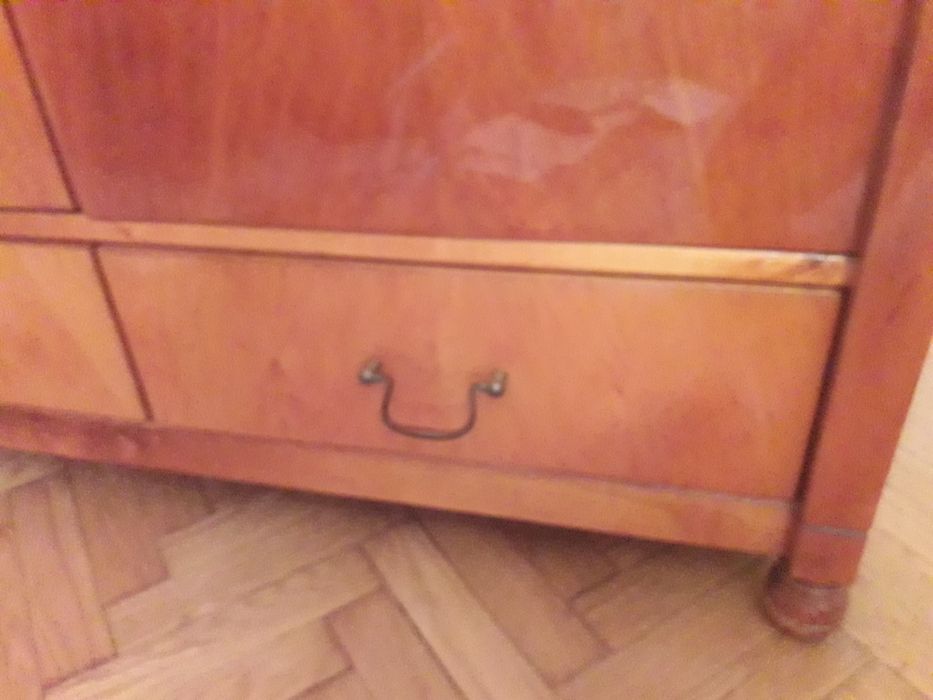 Ars Mebel szafa ubraniowa drewno brzoza styl kolonialny jak nowa