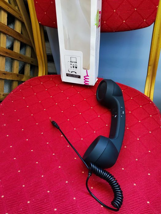 Słuchawka Retro do Telefon Komórkowy Smartfon Laptopa komputera PC