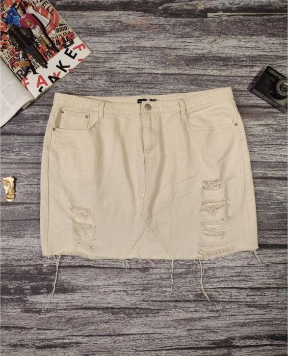 Спідниця джинсова юбка батал