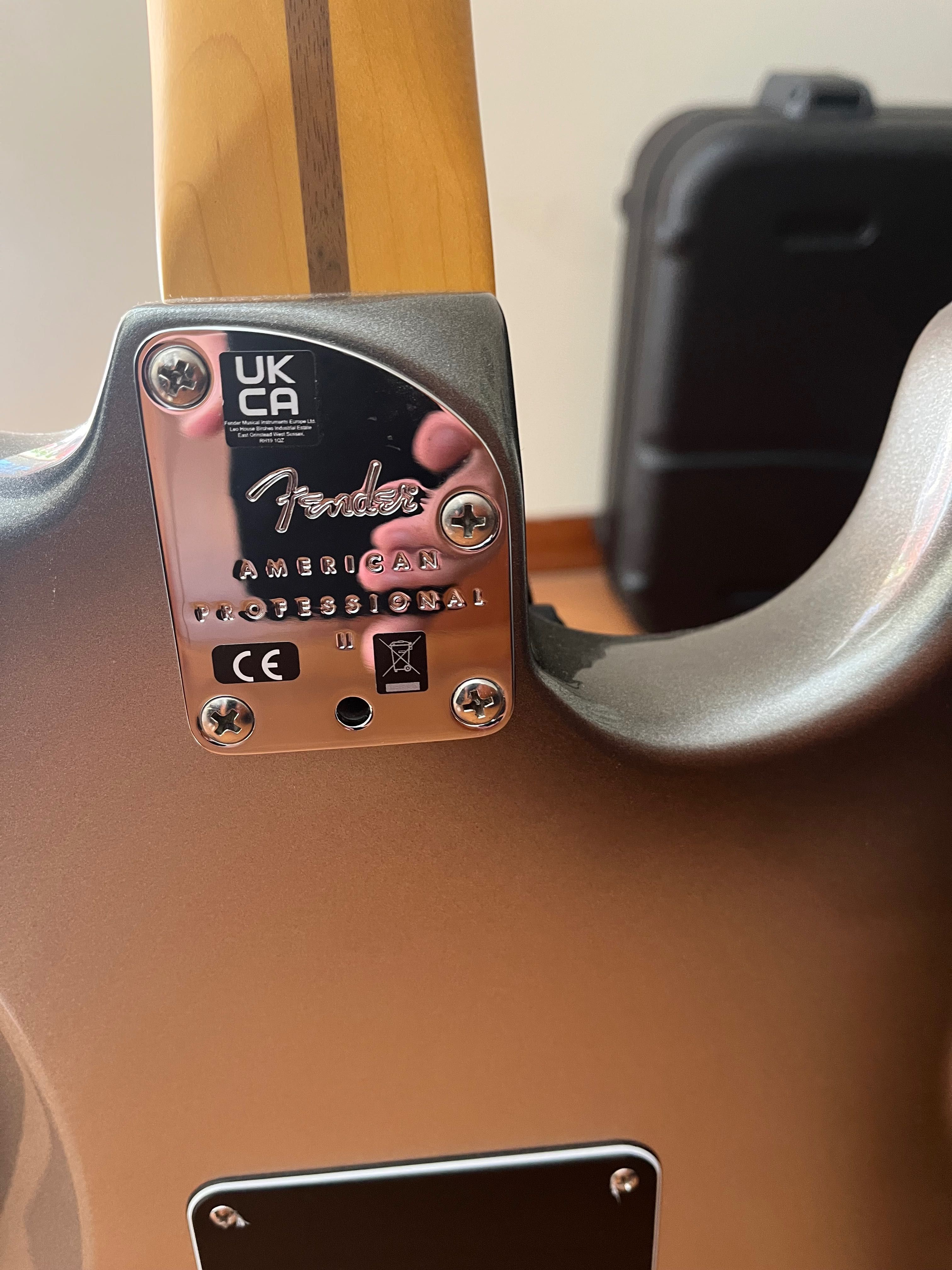 Fender American professional II esquerdina left handed