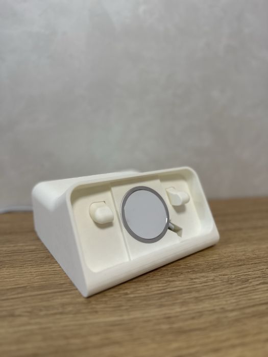 Док станція IPhone, AirPods. Бездротовий зарядний пристрій айфон