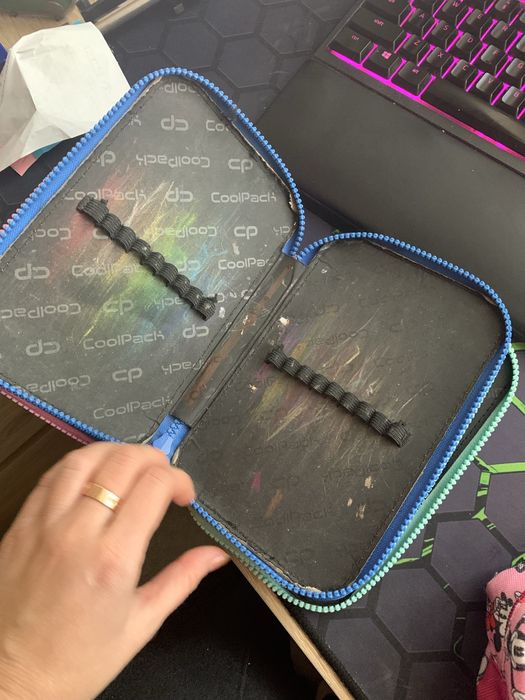 Piórnik trzykomorowy coolpack jumper plus duzy piornik disney mini