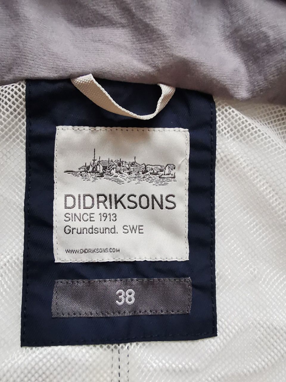 Didriksons 1913 Nora Storm System kurtka parka przeciwdeszczowa M 38