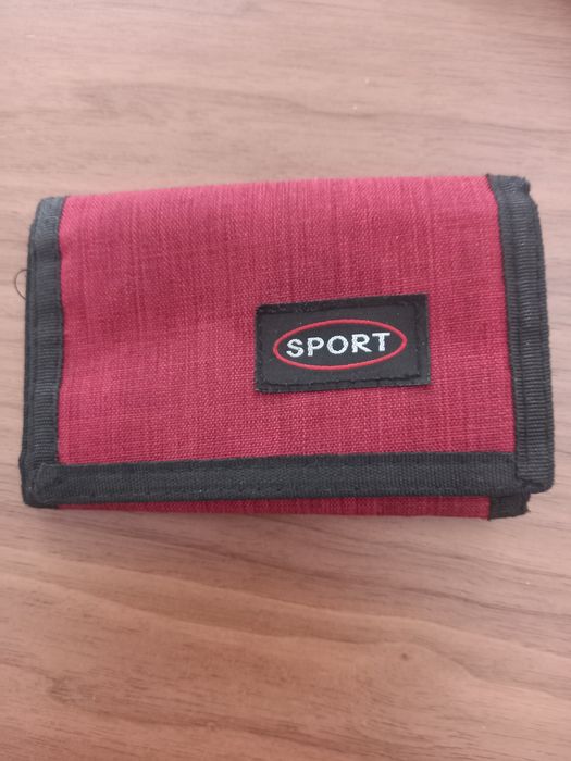 Carteira da Sport vermelha NOVA