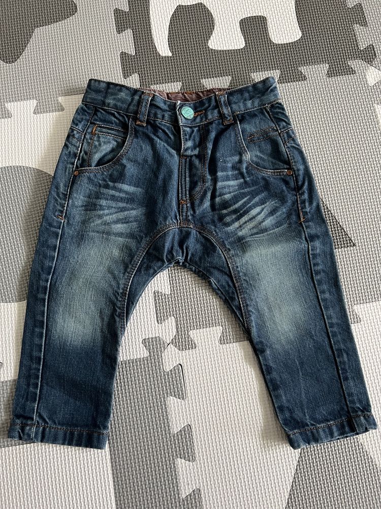 spodnie jeansy Zara r. 74