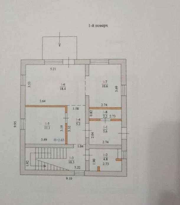 Продам новый дом капитальный ремонт 140м2