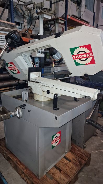 Serrote de fita thomas maquinas de serra com carril lharia metalomecan
