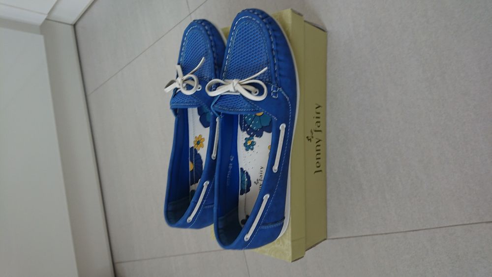 Mokasyny damski niebieskie 42/26,8