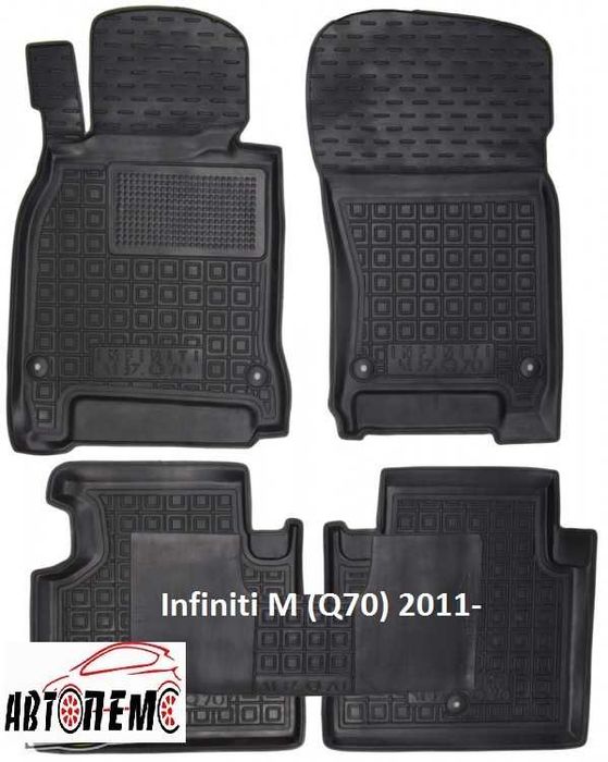 Коври салона Infiniti Инфинити S50 FX35 FX45 S51 QX70 Y51 M37 Q70 Y62