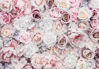 Fototapeta Róże Kwiaty Miłość Uczucie Na Ścianę 3D Twój Rozmiar + KLEJ