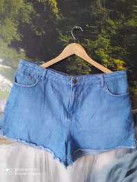 Krótkie spodenki szorty  jeansowe xxl