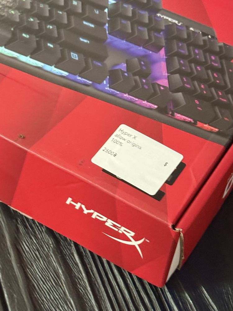 Клавіатура Hyper X Allow Origins